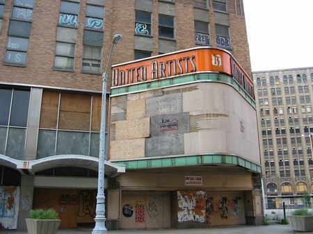 United Artists Theatre - Recent Marquee Shot